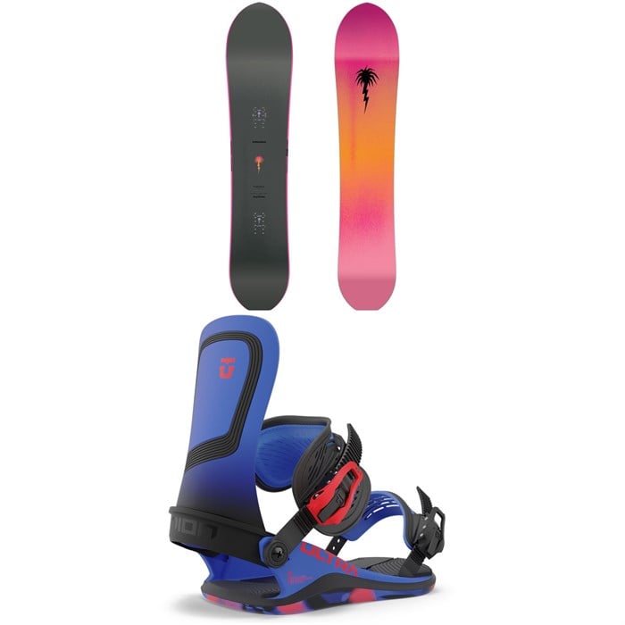 CAPiTA - Spring Break Powder Racer Snowboard + Union Ultra Snowboard Bindings 2024