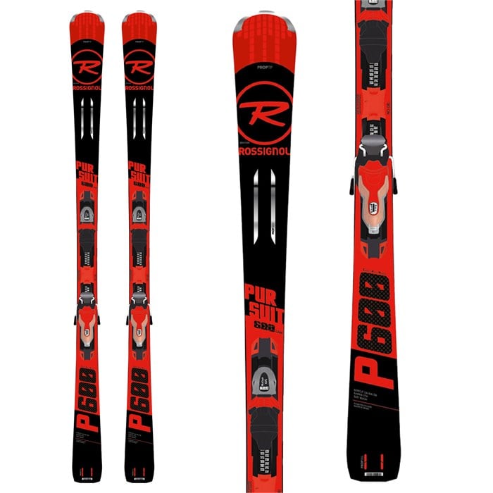 Rossignol Pursuit 600 Skis + Look NX 12 Demo Bindings 2017 - Used | evo