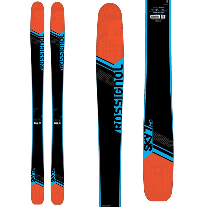 Rossignol Sky 7 HD Skis Tyrolia Attack 13 Demo Bindings 2017 Used evo