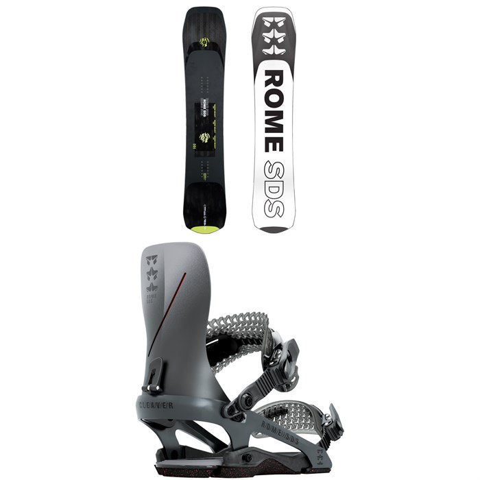 Rome - Ravine Select Snowboard + Cleaver Snowboard Bindings 2024