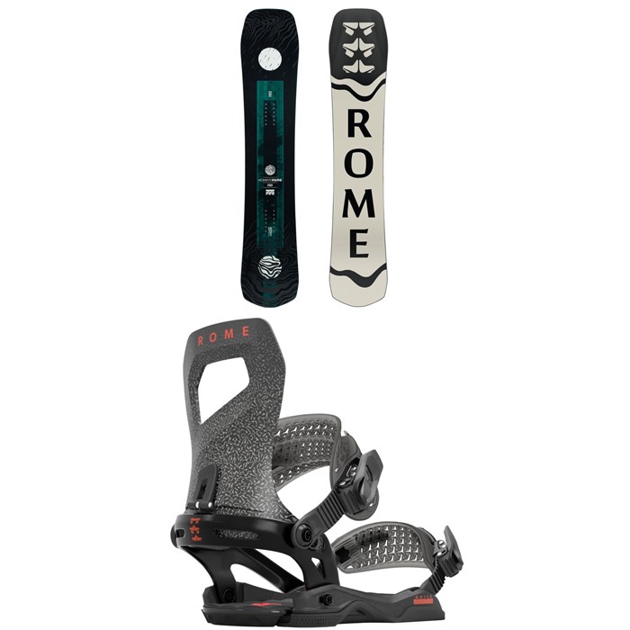 Rome - Rome Ravine Snowboard + Guild Snowboard Bindings - Women's 2024