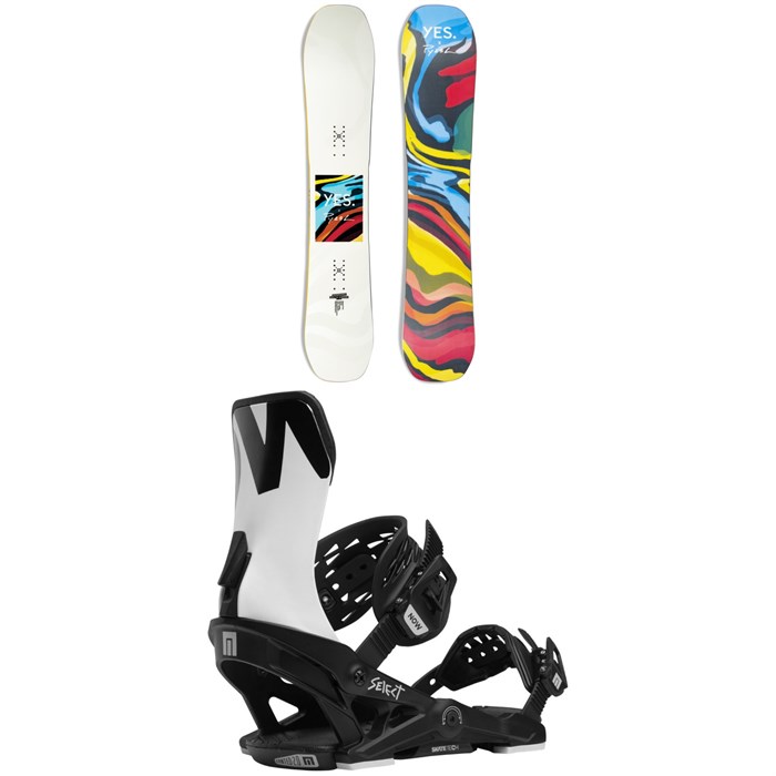 Yes. - Pyzel SBBS Snowboard + Now Select Snowboard Bindings 2024