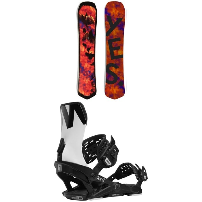 Yes. - Optimistic Snowboard + Now Select Snowboard Bindings 2024