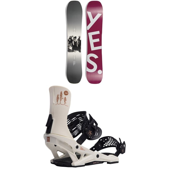 Yes. - All-In Snowboard + Now Vetta Snowboard Bindings - Women's 2024