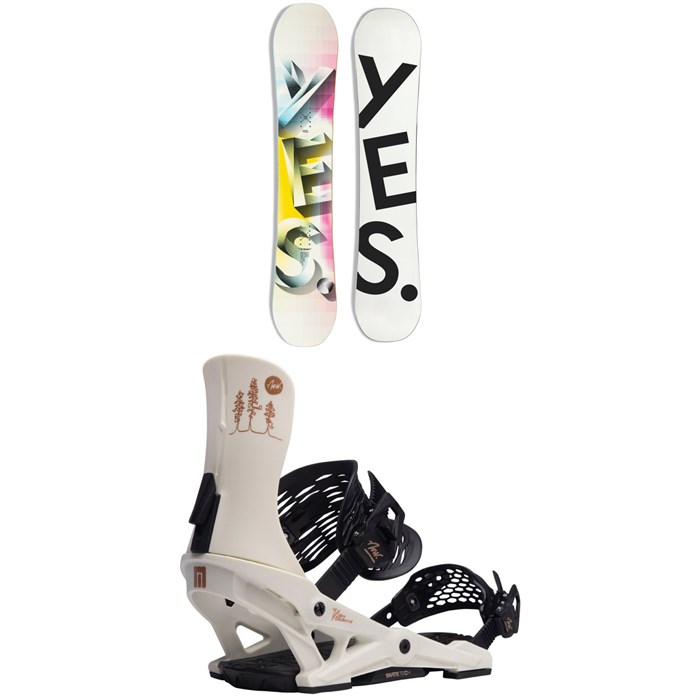 Yes. - Basic Snowboard + Now Vetta Snowboard Bindings - Women's 2024