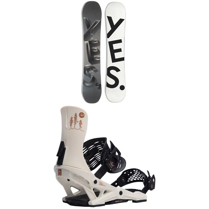 Yes. - Yes Basic Snowboard + Now Vetta Snowboard Bindings - Women's 2024