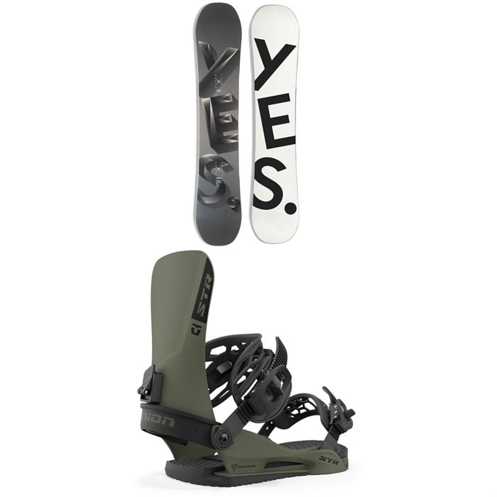 Yes. - Basic Snowboard + Union STR Snowboard Bindings 2024