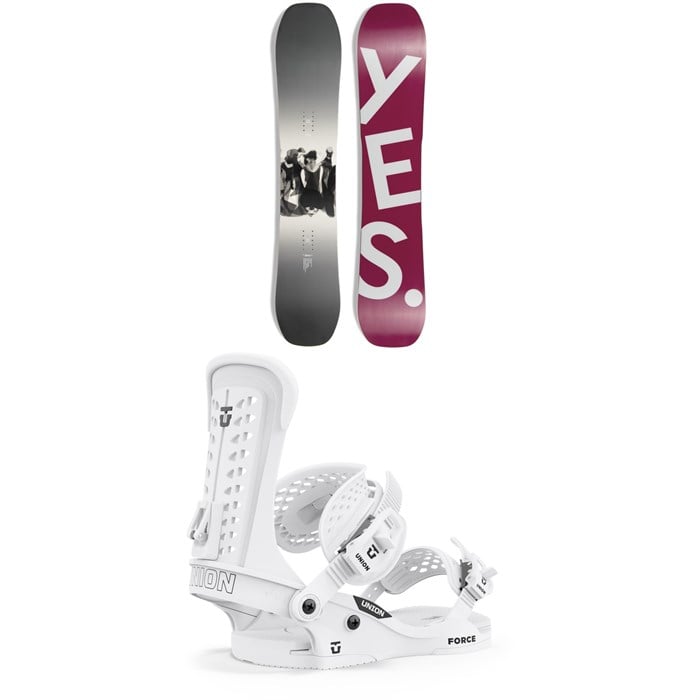 Yes. - All-In Snowboard + Union Force Classic Snowboard Bindings 2024