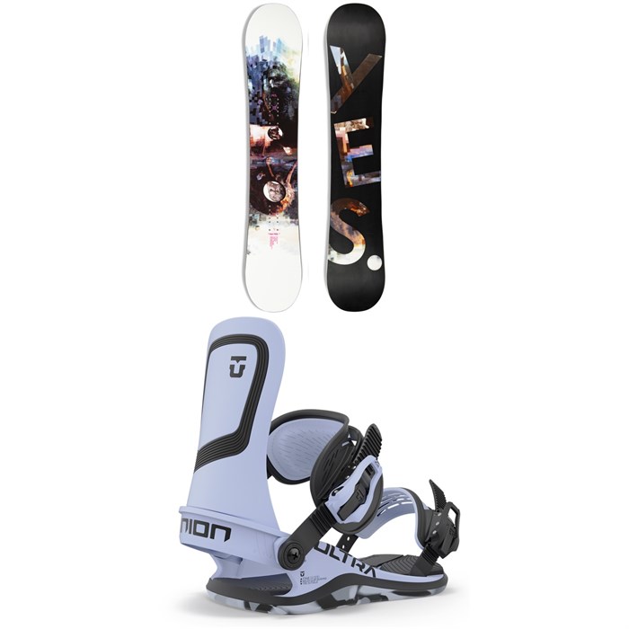 Yes. - Hel Yes. Snowboard + Union Ultra Snowboard Bindings - Women's 2024