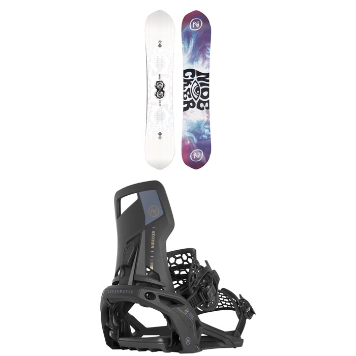 Nidecker - Gamma Snowboard + Supermatic Snowboard Bindings 2025