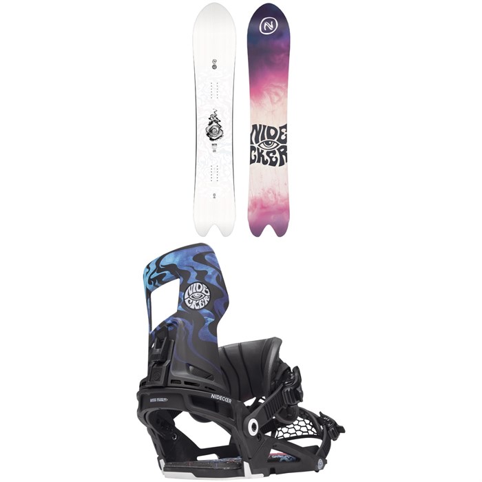 Nidecker - Beta Snowboard + Kaon-Plus Snowboard Bindings 2024