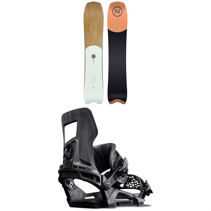 Nidecker - Mellow Snowboard + Kaon-Plus Snowboard Bindings 2024