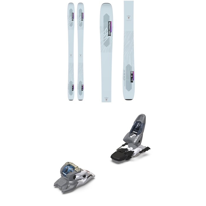 Salomon - QST Lux 92 Skis - Women's + Marker Squire 11 Ski Bindings 2023