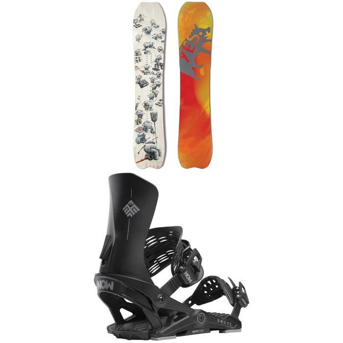 Yes. - Warca UnInc JPS Snowboard + Now Drive Snowboard Bindings 2024