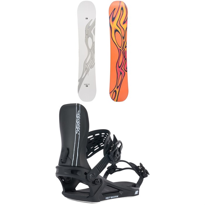 K2 - Gateway Pop Snowboard + Bond Snowboard Bindings 2024
