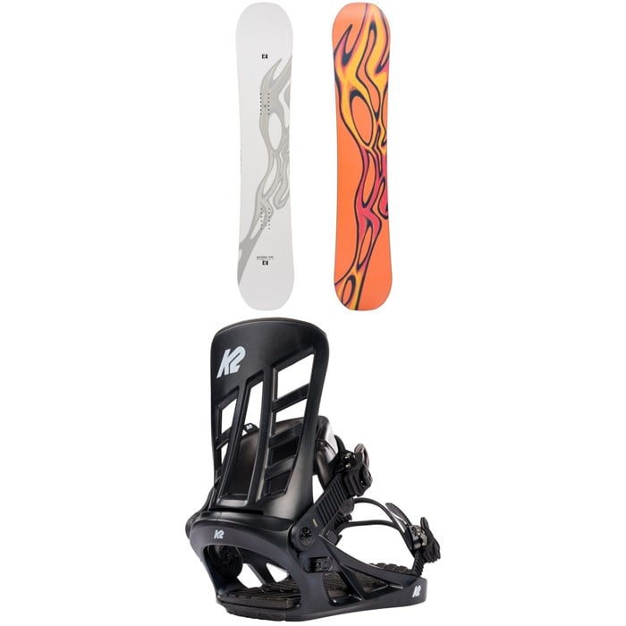 K2 - Gateway Pop Snowboard + Indy Snowboard Bindings 2024
