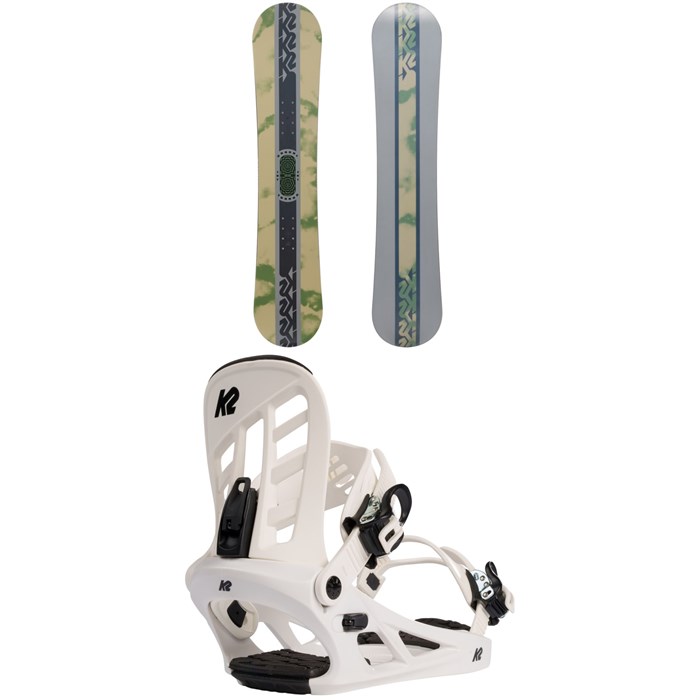 K2 - Vandal Snowboard + You+H Snowboard Bindings - Kids' 2024