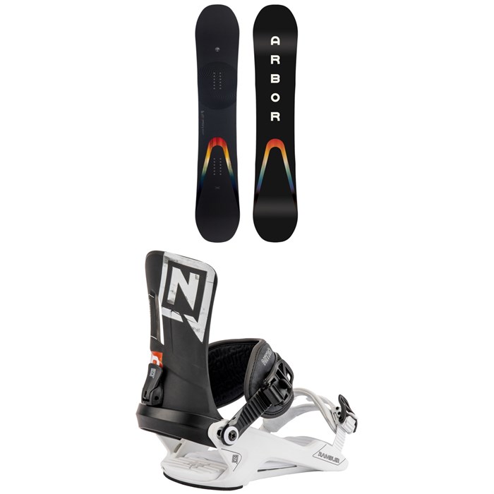 Arbor - Formula Camber Snowboard + Nitro Rambler Snowboard Bindings 2023