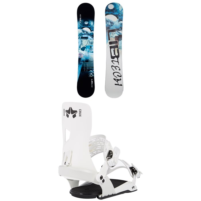 Lib Tech - Skate Banana BTX Snowboard + Rome Crux SE Snowboard Bindings