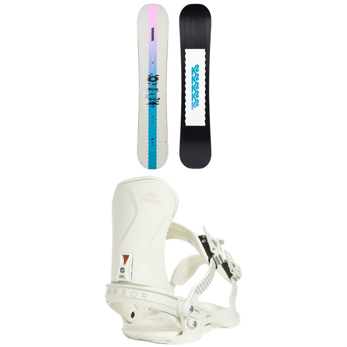 K2 - K2 Dreamsicle Snowboard + Arbor Sequoia LTD Snowboard Bindings - Women's 2023