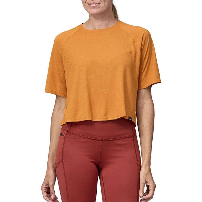 Patagonia - Short-Sleeve Cap Cool Trail Cropped Shirt - Women's