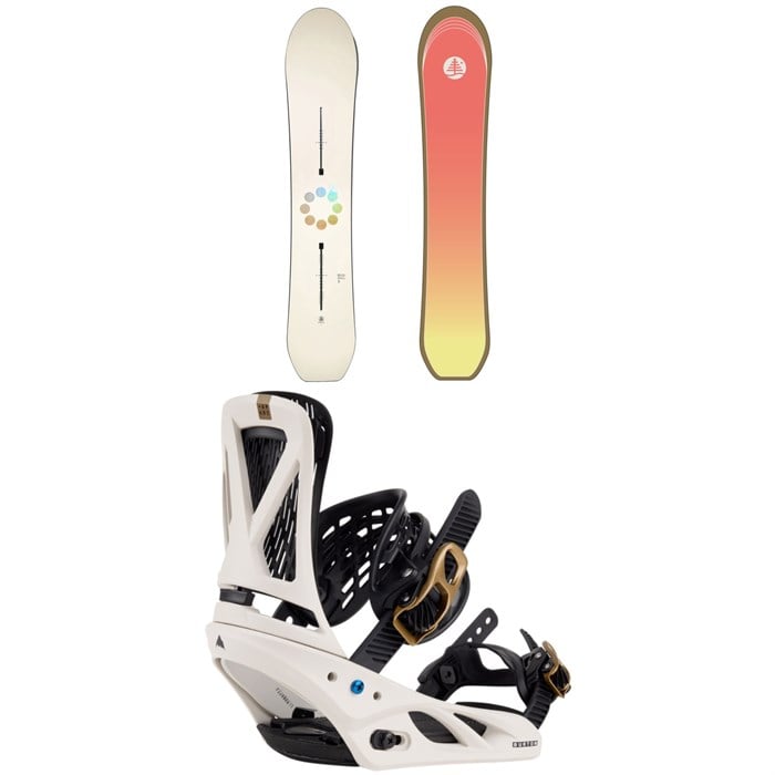 Burton - Family Tree Gril Master Snowboard + Escapade Snowboard Bindings - Women's 2024