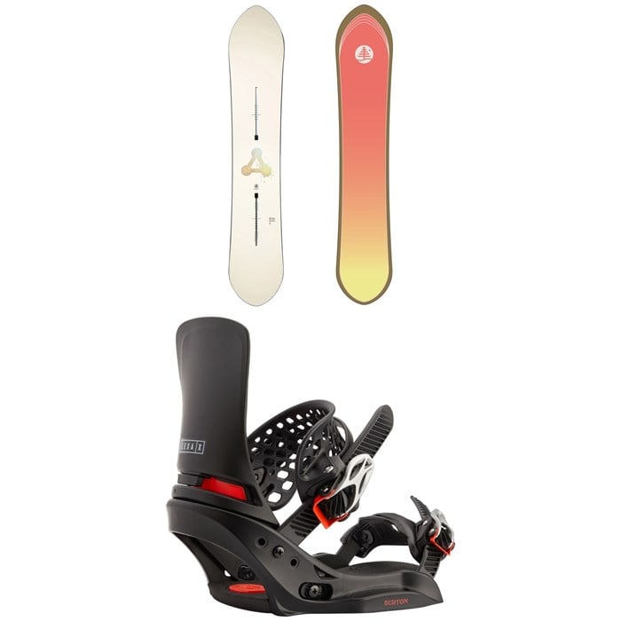Burton - Family Tree Power Wagon Snowboard + Lexa X EST Snowboard Bindings - Women's 2024