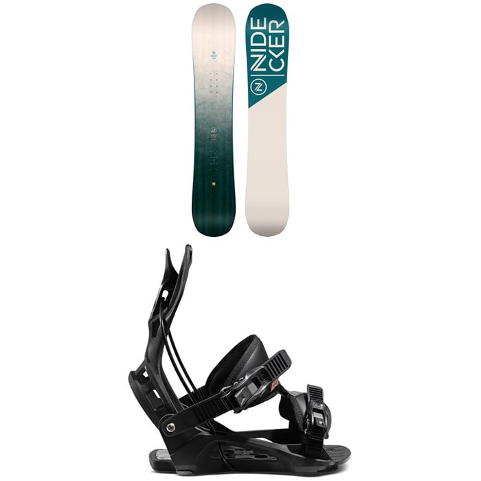 Nidecker - Elle Snowboard + Flow Juno Fusion Snowboard Bindings - Women's 2024