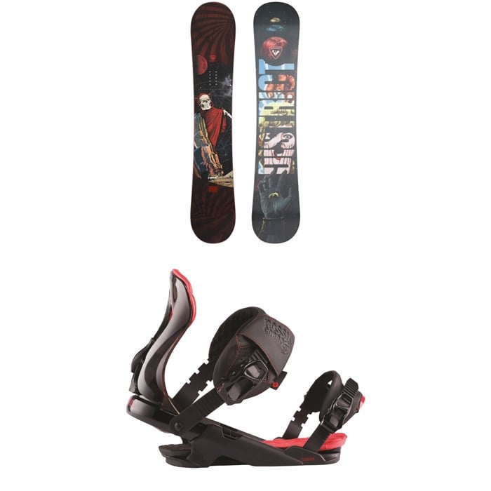 Rossignol - District Snowboard + Cobra Snowboard Bindings 2024