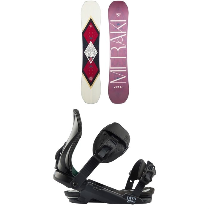 Rossignol - Meraki Snowboard + Diva Snowboard Bindings - Women's 2025