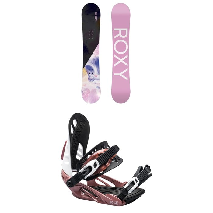 Roxy - Dawn Snowboard + Lola Snowboard Bindings - Women's 2024