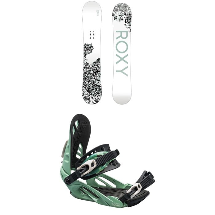 Roxy - Raina Snowboard + Lola Snowboard Bindings - Women's 2024