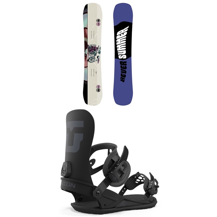 Never Summer - Proto Slinger Snowboard + Union Strata Snowboard Bindings 2024