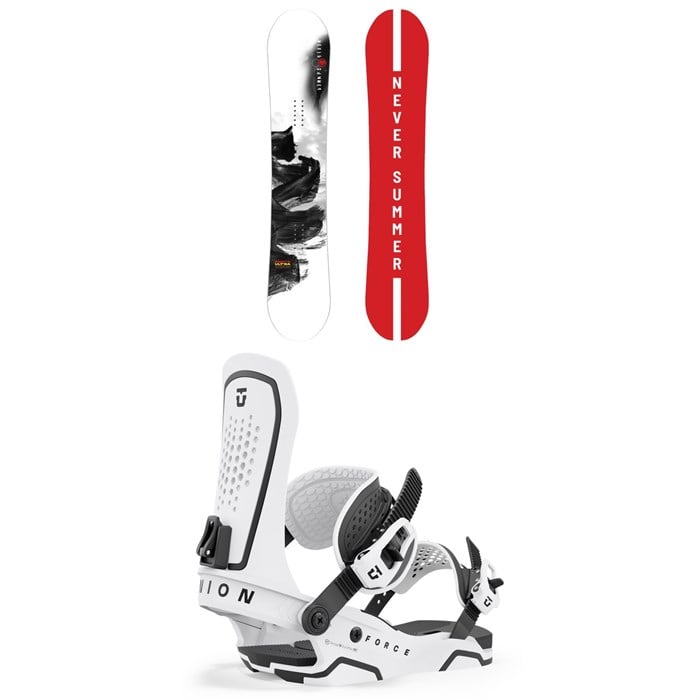 Never Summer - Never Summer Proto Ultra Snowboard + Union Force Snowboard Bindings 2024