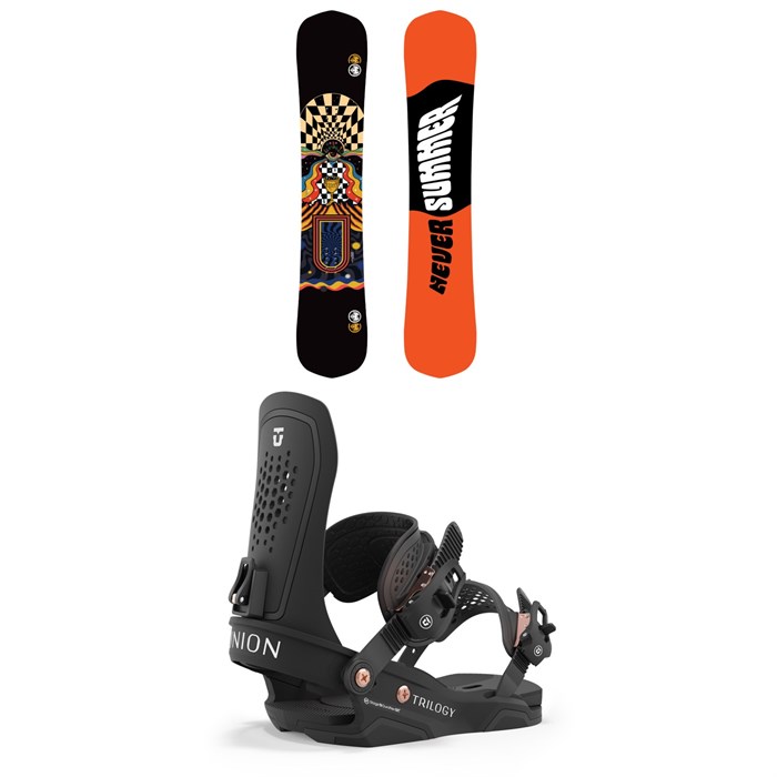 Never Summer - Proto Slinger Snowboard + Union Trilogy Snowboard Bindings - Women's 2024