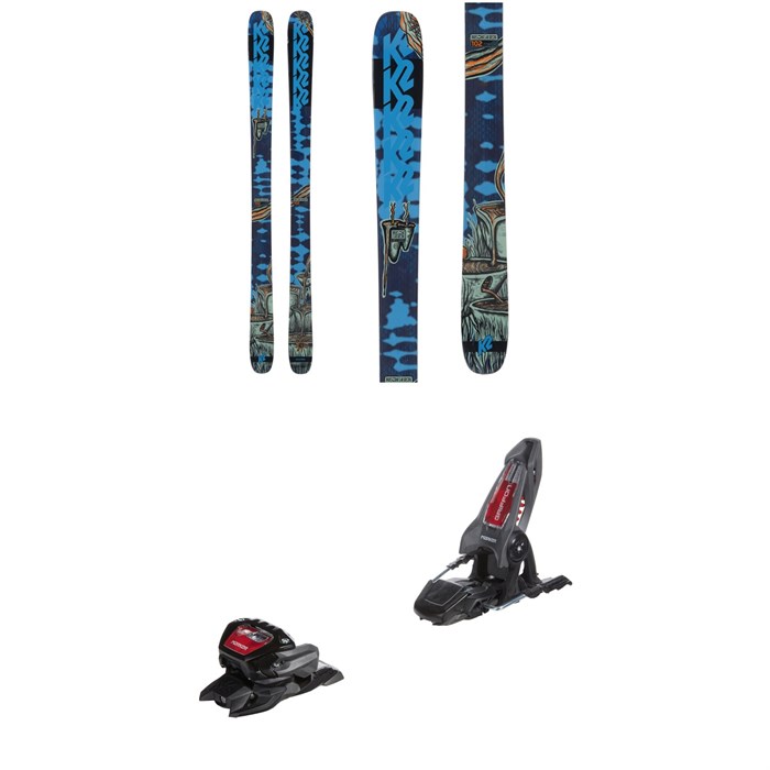 K2 - Reckoner 102 Skis + Marker Griffon 13 ID Ski Bindings