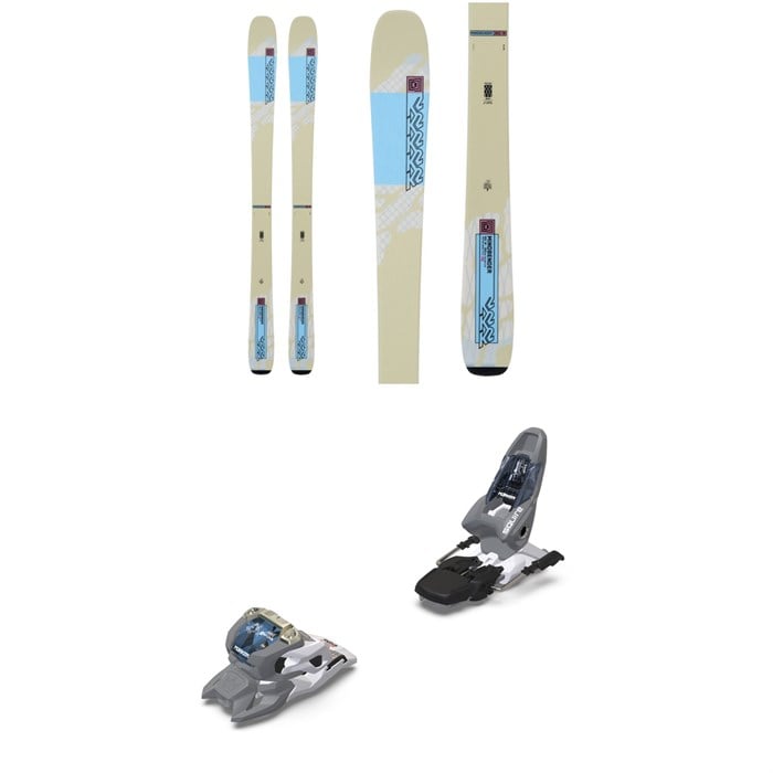 K2 - Mindbender 90 C W Skis - Women's + Marker Squire 11 Ski Bindings