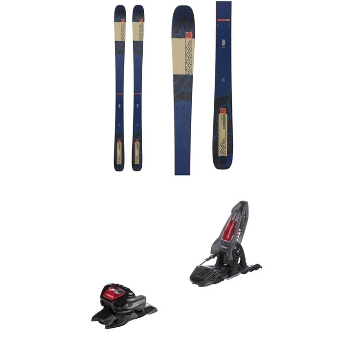 K2 - Mindbender 90 C Skis + Marker Griffon 13 ID Ski Bindings