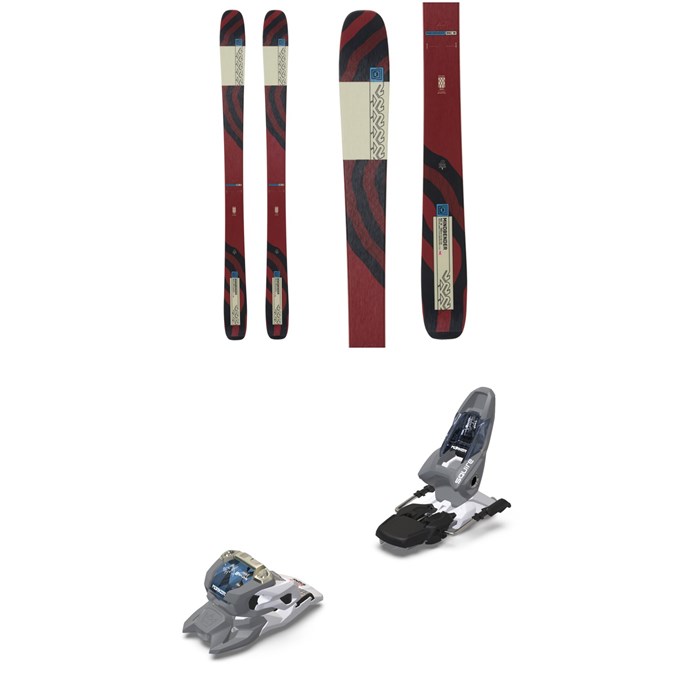 K2 - Mindbender 96 C W Skis - Women's + Marker Squire 11 Ski Bindings