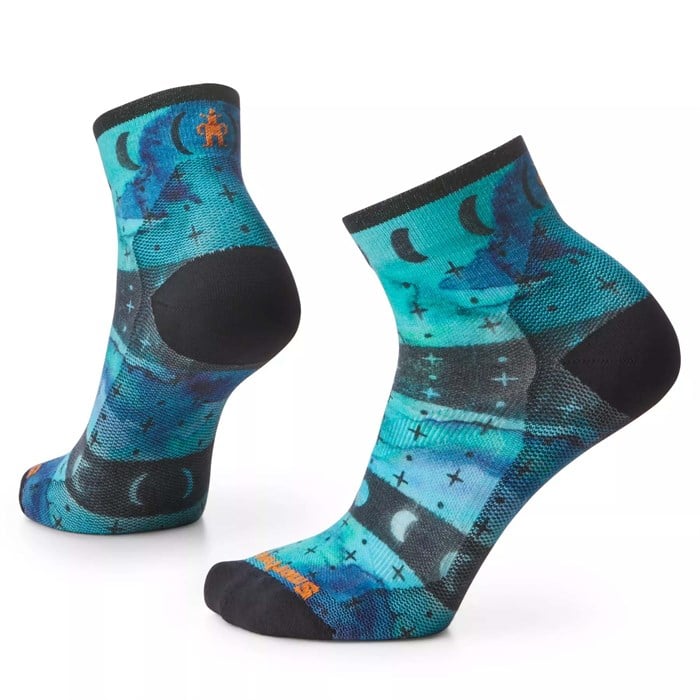 Smartwool - Bike Zero Cushion Celestial Print Ankle Socks - Women's