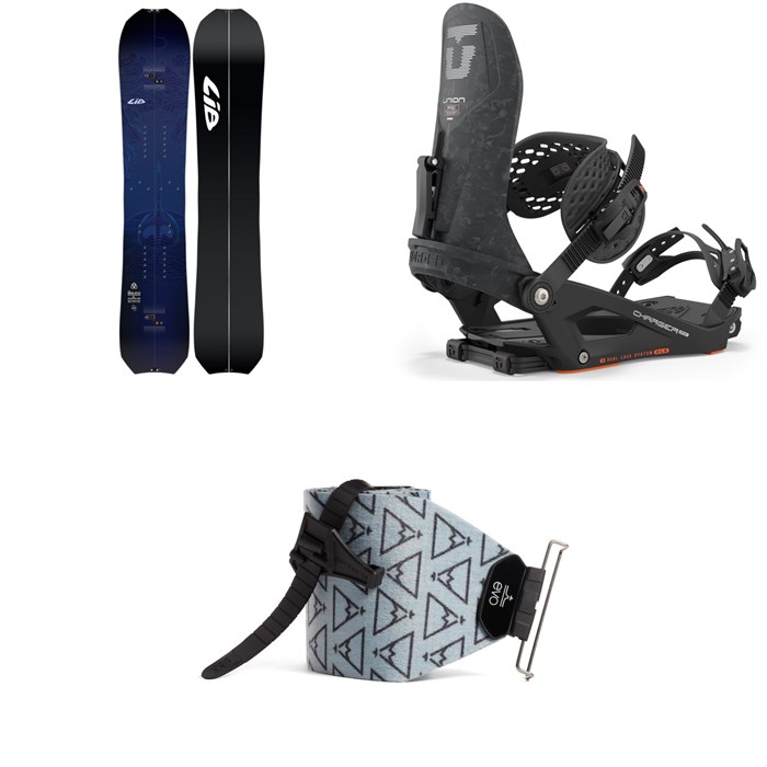 Lib Tech - T.Rice Orca Splitboard 2024 + Union Charger FC Splitboard Bindings + evo x Pomoca Pro Glide Splitboard Skins 2024