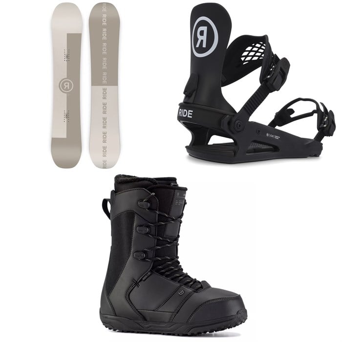 Ride - Agenda Snowboard + C-2 Snowboard Bindings + Orion Snowboard Boots 2024