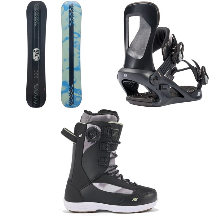 K2 - Lime Lite Snowboard + Bedford Snowboard Bindings + Cosmo Snowboard Boots - Women's 2024