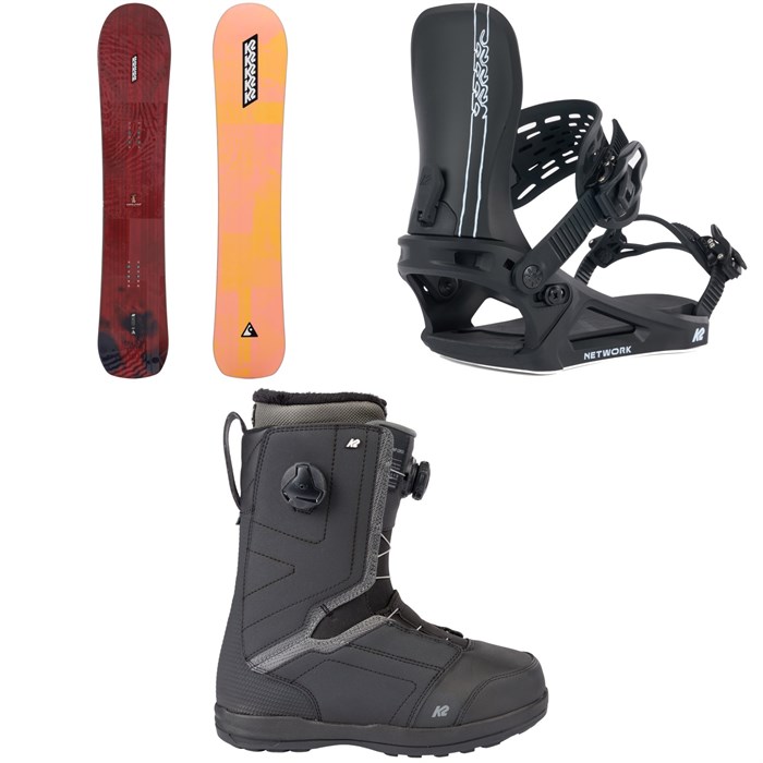 K2 - Instrument Snowboard + Bond Snowboard Bindings + Hanford Snowboard Boots 2024