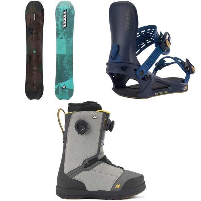 K2 - Passport Snowboard + Network Snowboard Bindings + Trance Snowboard Boots - Women's 2024