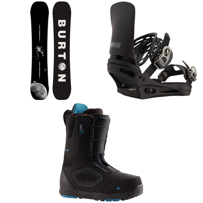 Burton - Process Snowboard + Cartel X Snowboard Bindings + Photon Snowboard Boots 2024
