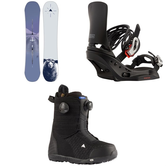 Burton - Yeasayer Snowboard + Lexa EST Snowboard Bindings + Ritual LTD Boa Snowboard Boots - Women's 2024