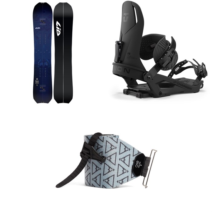 Lib Tech - T.Rice Orca Splitboard + Union Charger Splitboard Bindings + evo x Pomoca Pro Glide Splitboard Skins 2024