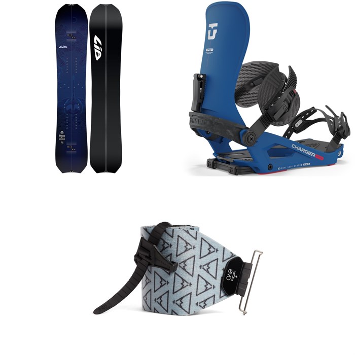 Lib Tech - T.Rice Orca Splitboard + Union Charger Pro Splitboard Bindings + evo x Pomoca Pro Glide Splitboard Skins 2024