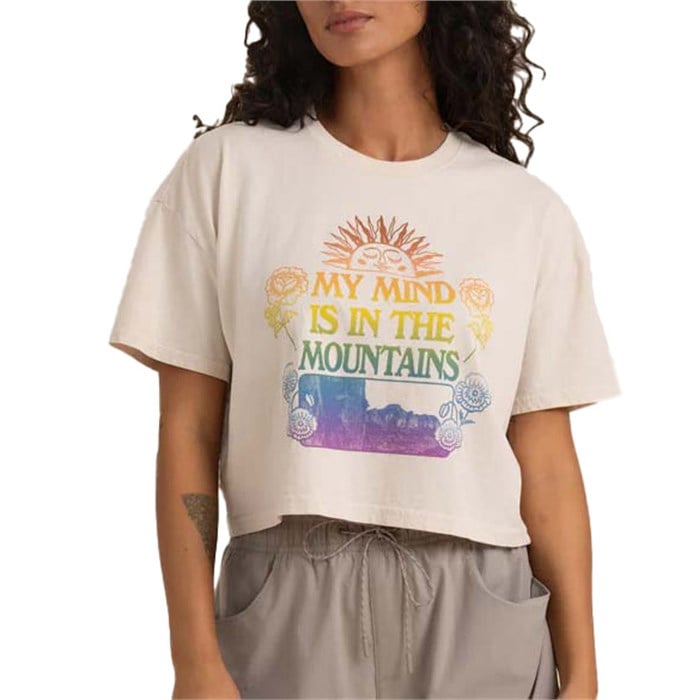 Roark - Mountain Cropped T-Shirt - Women's